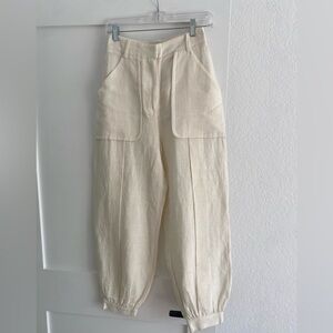 Cream Pants